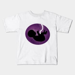 Galaxy Embryo - Galaxy Fetus Kids T-Shirt